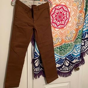 Jcrew slim fit khaki pants boys size 12